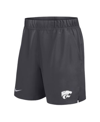Men's Anthracite Kansas State Wildcats Performance Victory Shorts