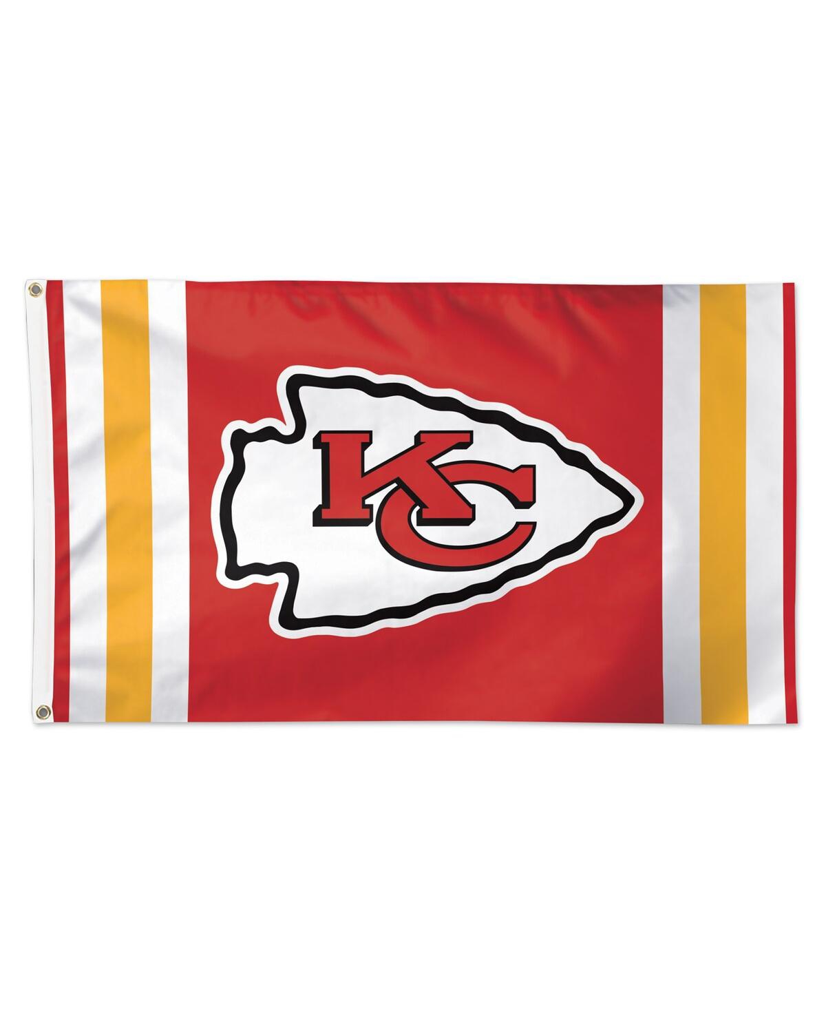 Wincraft Kansas City Chiefs 3' x 5' Vertical Stripes Deluxe Single-Sided Flag