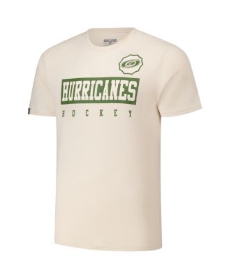 Men's Sebastian Aho Khaki Carolina Hurricanes 2024 NHL Military Appreciation Richmond Delta Player Name Number T-Shirt