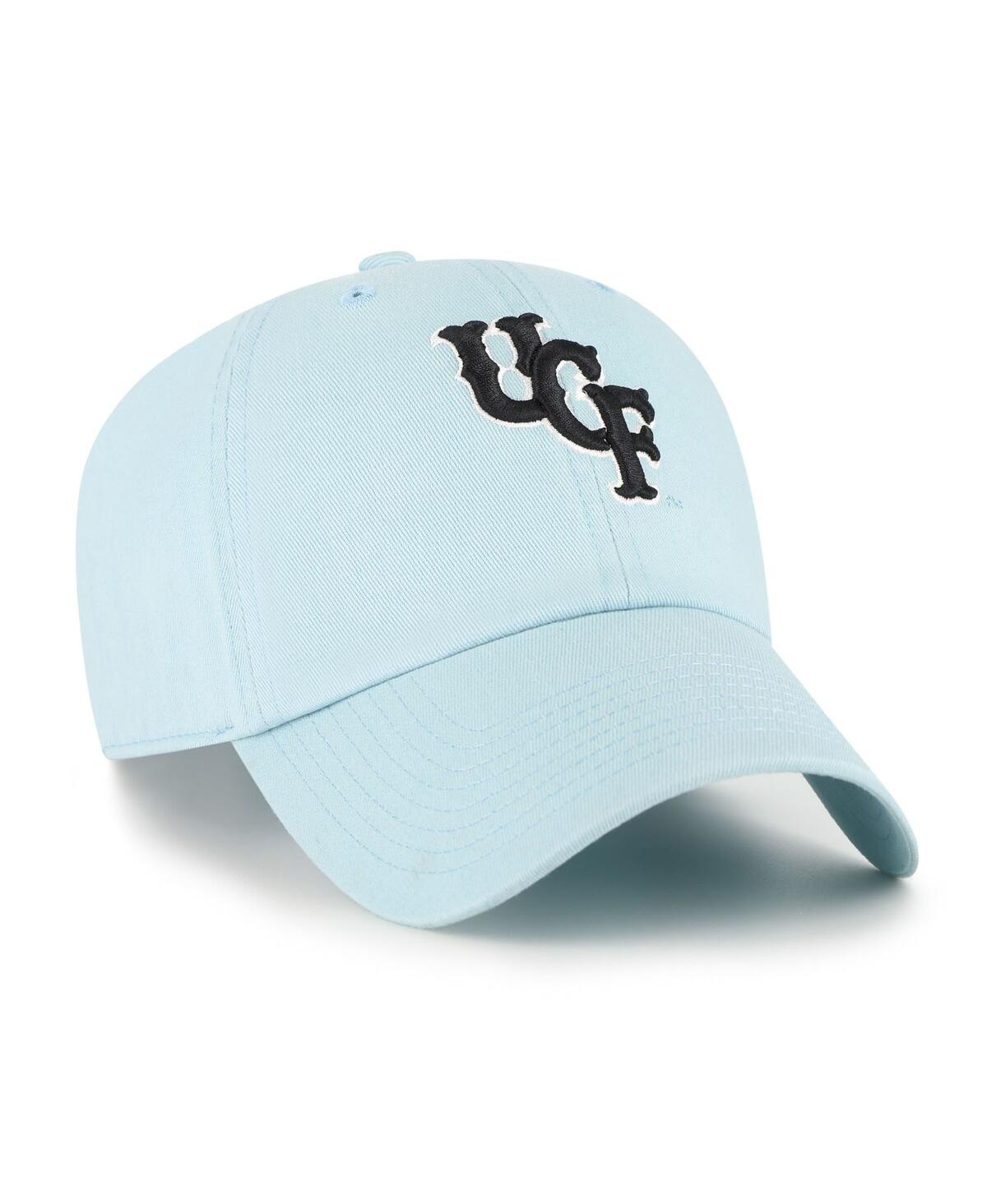 47 Brand Men's Light Blue Ucf Knights Vault Clean Up Adjustable Hat In Blue