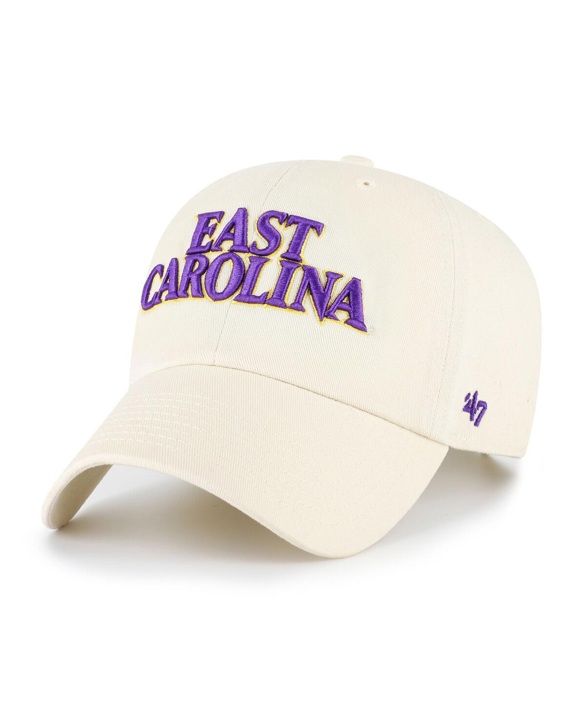 47 Brand Men's Sand Ecu Pirates Clean Up Adjustable Hat In Sand