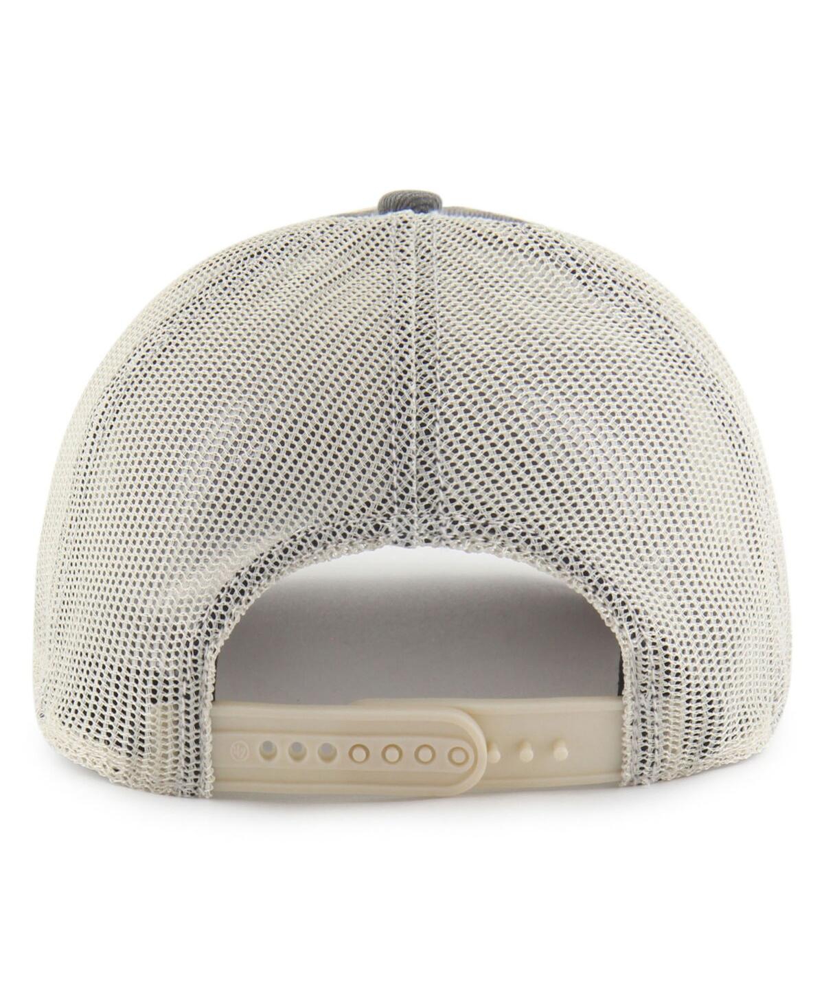 47 Brand Men's Charcoal Philadelphia Eagles Canteen Relaxed Trucker Adjustable Hat