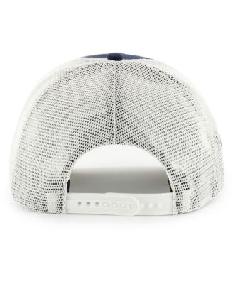 Men's and Women's Navy Michigan Wolverines Contemporary Basics Foundation Trucker Hitch Adjustable Hat