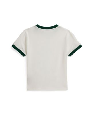 Toddler and Little Boys Polo Bear Ringer T-Shirt