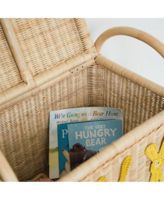 - Handcrafted Rattan Anais Storage Trunk with handles - Wicker