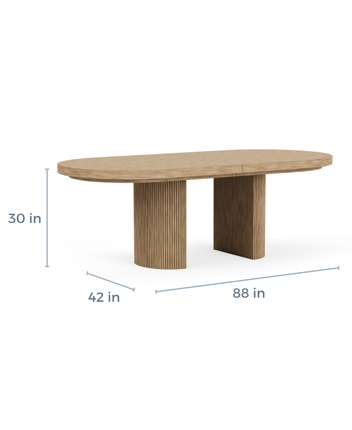 Macy's Frandlyn Dining Table In Brown