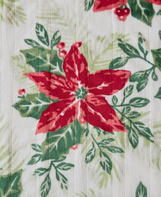 Heated Novelty Reversible Printed Electric Plush Throw, 50" x 60"