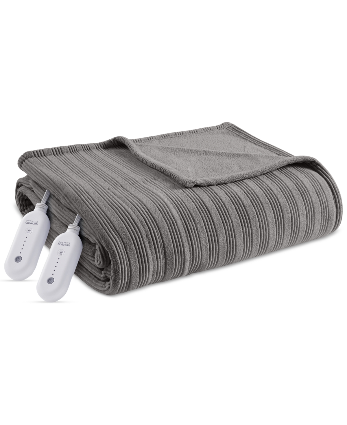 Premier Comfort Heated Textured Fleece Blanket