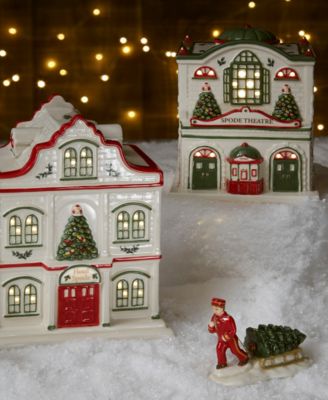 Christmas Tree Village Bell Hop Figurine