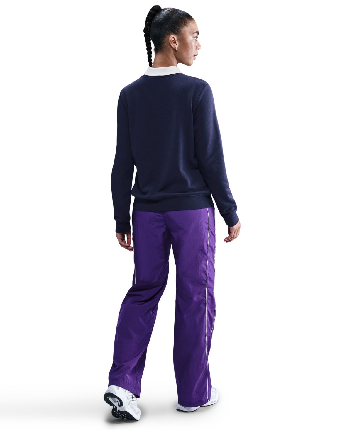 Nike Sportswear Women's Club Fleece Crewneck Sweatshirt In Blue
