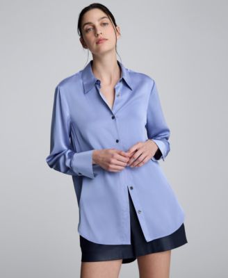 Women's Collared Long Sleeves Top