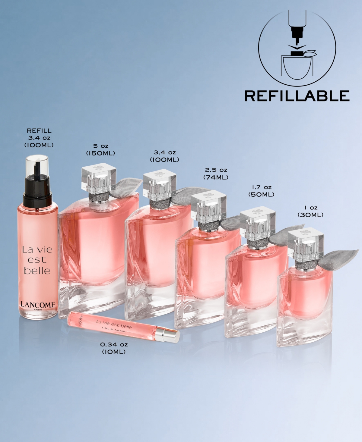 Lancôme 3-pc. La Vie Est Belle Eau De Parfum Holiday Gift Set In Transparent