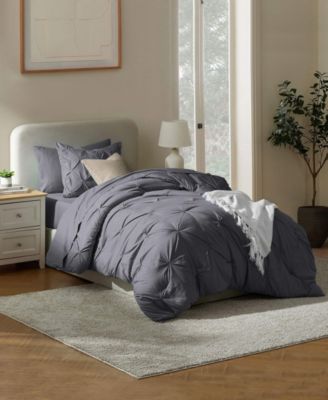 Luxury Soft Pinch Pleat 5-Pc. Comforter Set, Twin