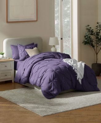 Luxury Soft Pinch Pleat 5-Pc. Comforter Set, Twin XL