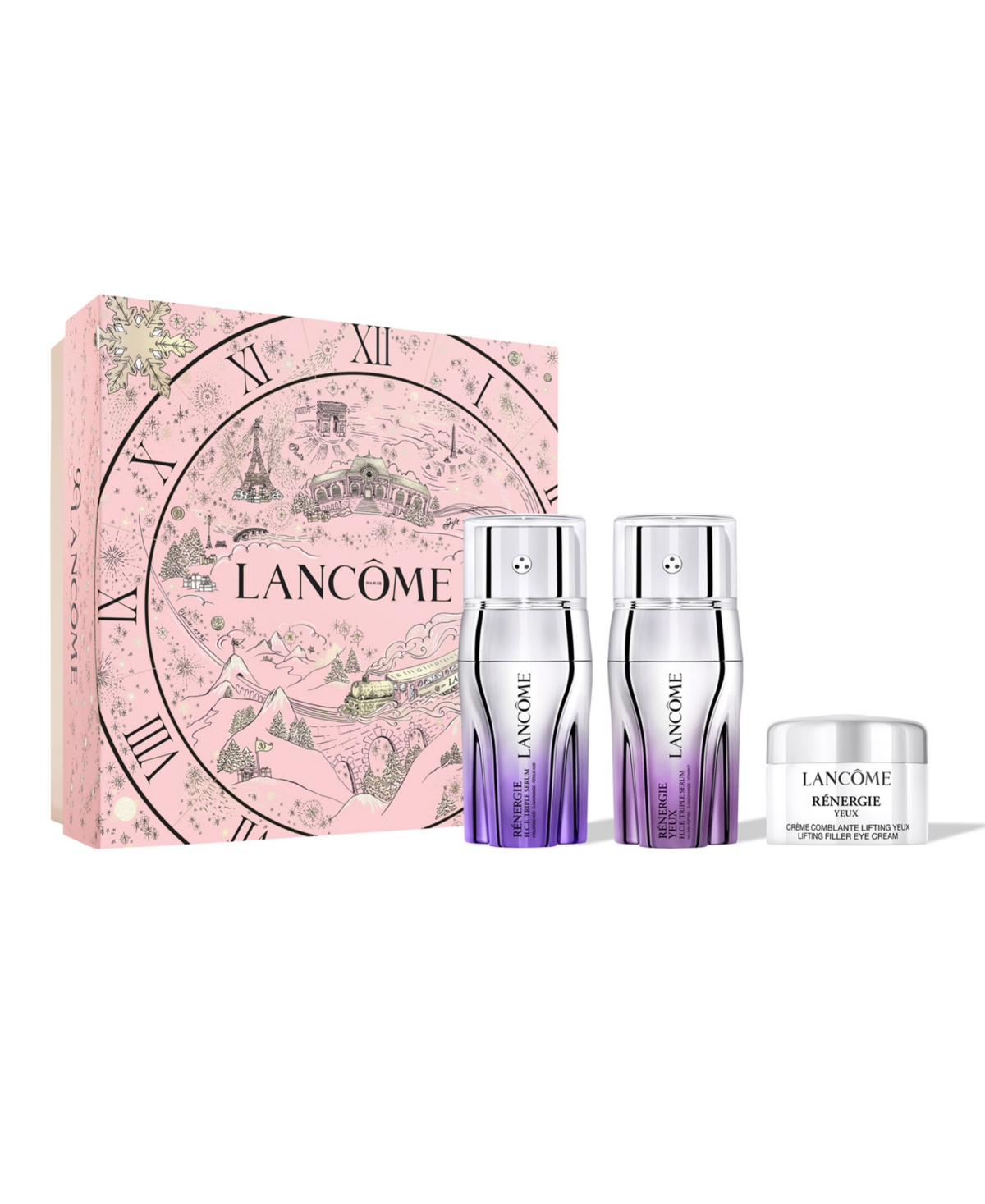Lancôme 3-pc. Renergie Serum Limited-edition Holiday Skincare Set, Created For Macy's In Transparent