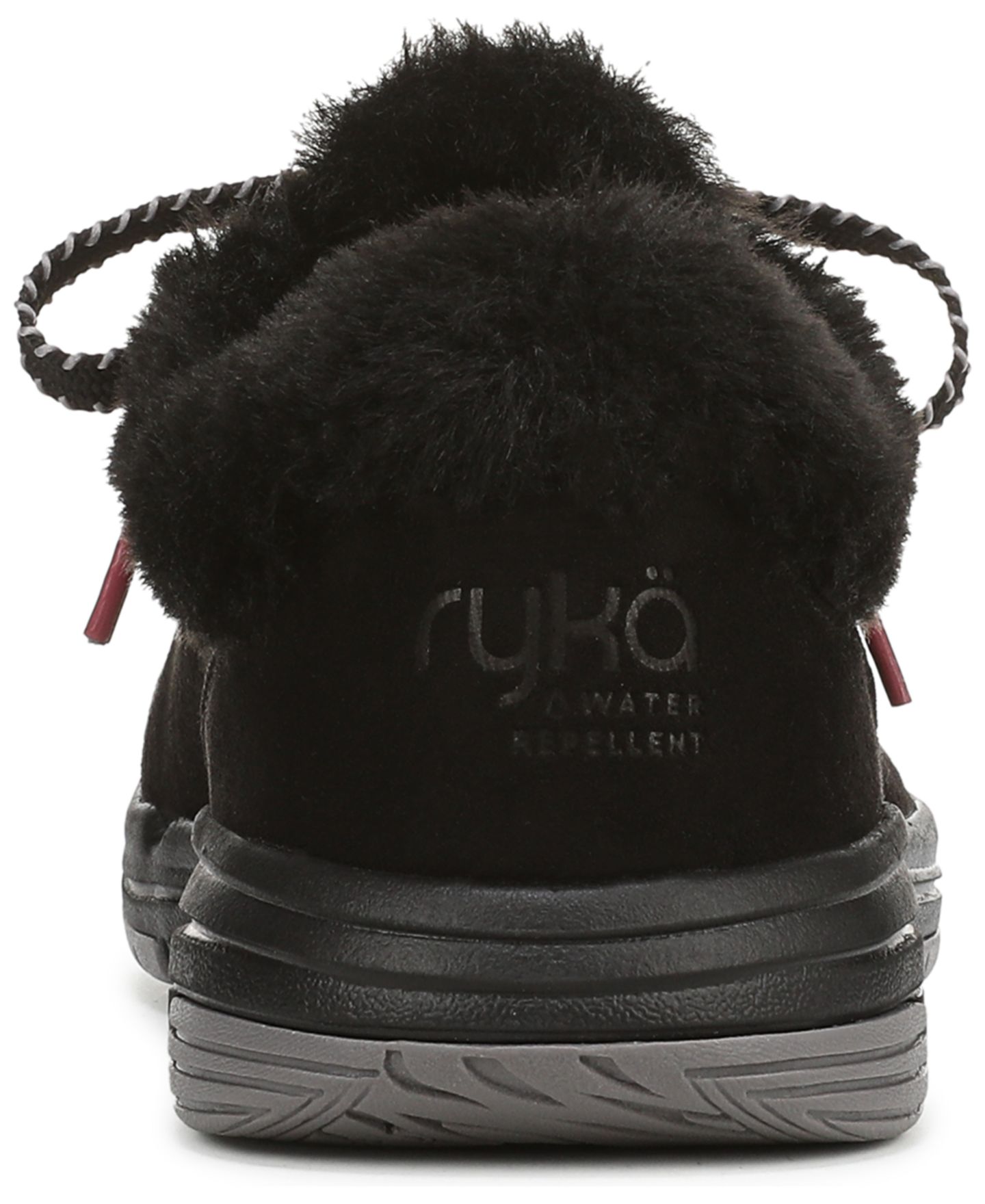 Женские кроссовки Ryka Avid Water-Resistant Slip On, цвет: Чёрный искусственный замшевый — фото 3