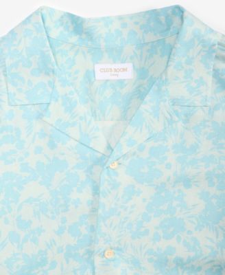 Men's Copen Short Sleeve Floral Print Button-Front Camp Shirt, Macy's Exclusive