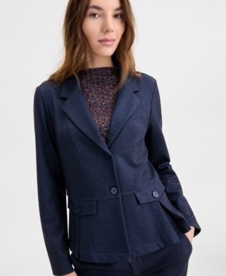 Women's Peplum-Hem Blazer