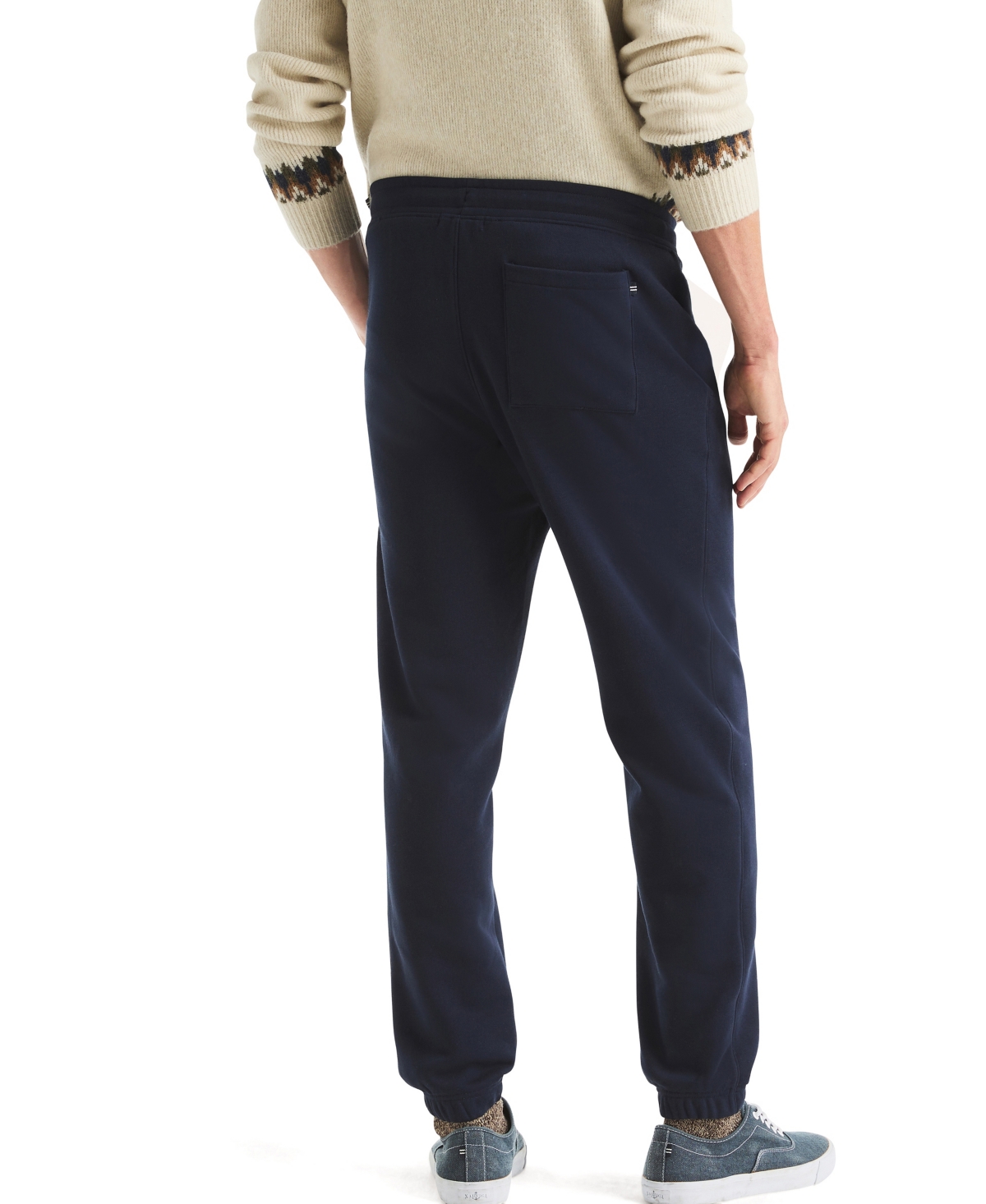 Nautica Men's Brushed Classic Fit Jogger Pants In Blue