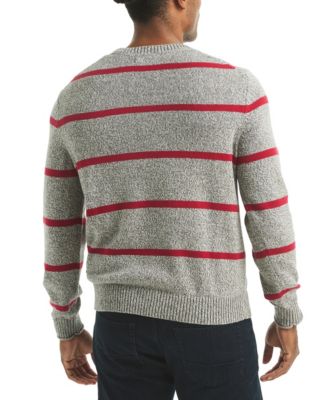 Men's Striped Crewneck Sweater
