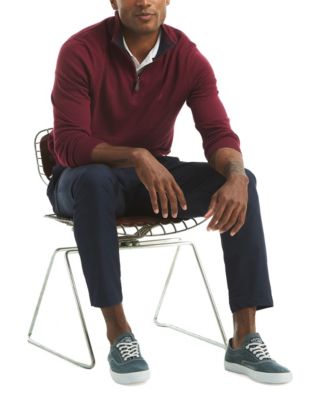 Men's Navtech Classic-Fit Solid Quarter Zip Sweater