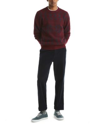 Men's Fair Isle Print Sweater