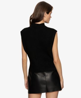 Women's City Side Slits Vest Sweater 