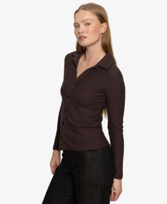 Women's Textured Knit Dreamgirl Top