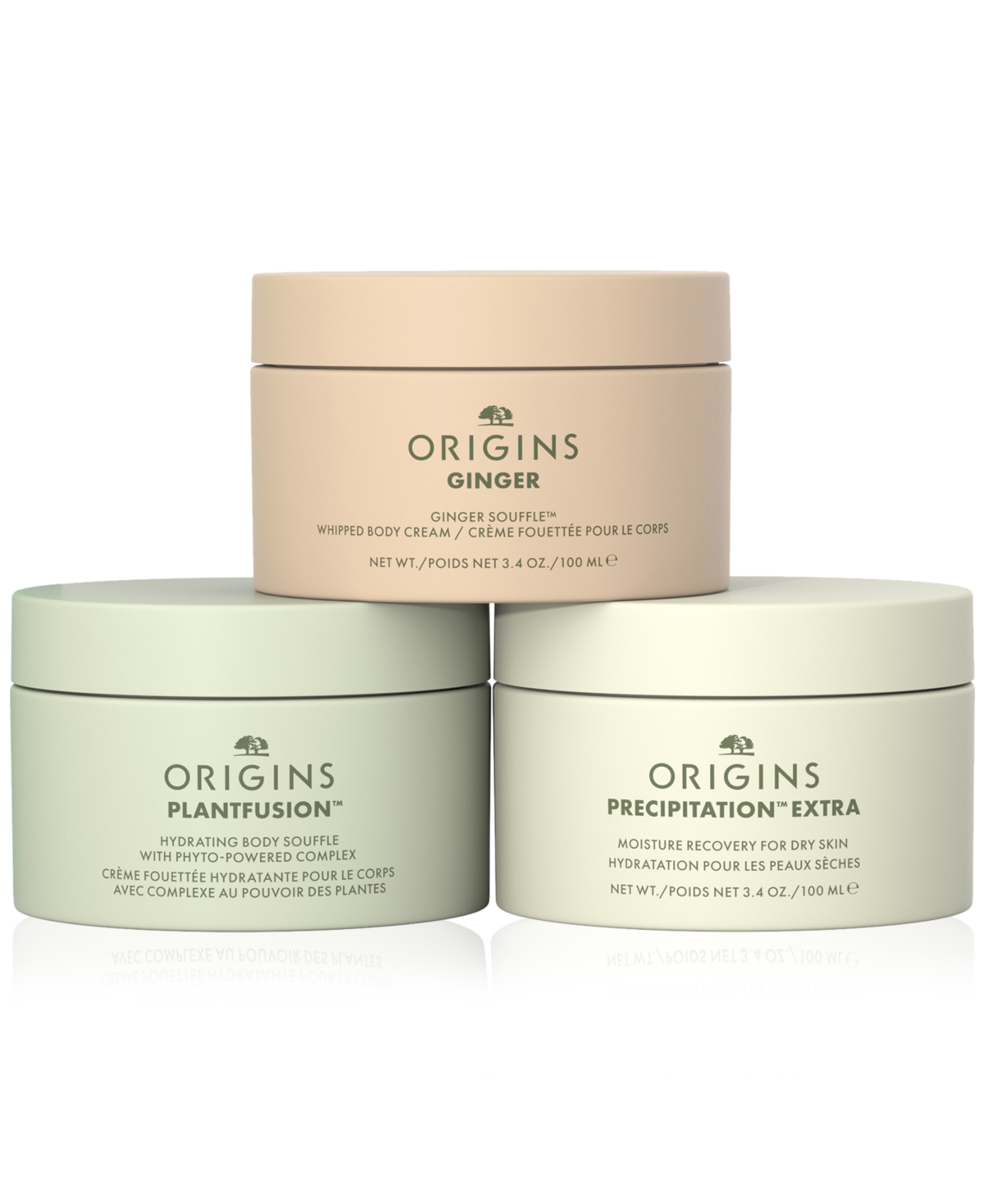 Origins 3-pc. Souffle Nourishing Body Creams Gift Set In Transparent