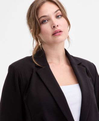 Plus Size Ponte Blazer, Exclusively at Macy's  