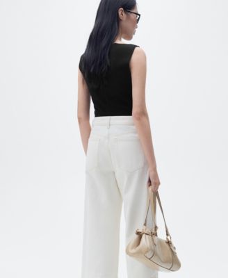 Women's Boat-Neck Knitted Top