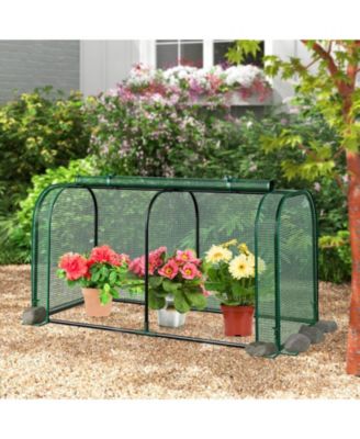 Portable Mini Greenhouse 47" x 22" x 24" Outdoor Indoor Tunnel Greenhouse