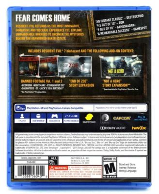 Resident Evil 7 Biohazard Gold Edition - PlayStation 4