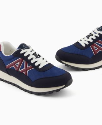 Men's Drop Logo Mesh Sneakers