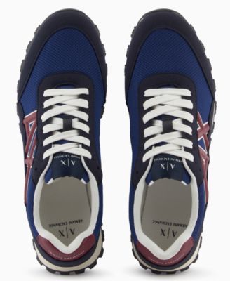 Men's Drop Logo Mesh Sneakers