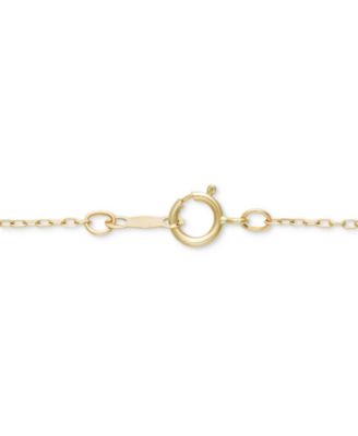 Dyed Green Jade & Cultured Freshwater Pearl (4-5mm) 18" Collar Necklace in 10k Gold