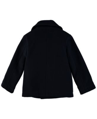 Toddler and Little Boy Double Breasted Peacoat