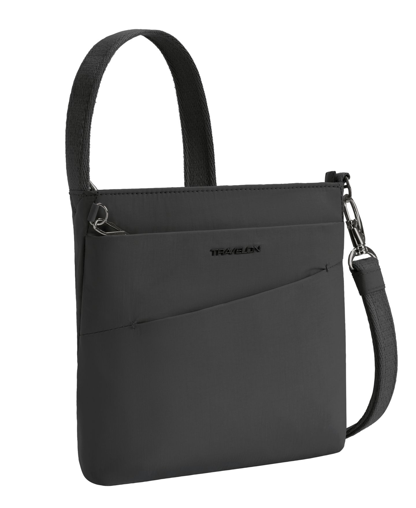 Женская сумка Travelon Anti-Theft Roam Small Crossbody, цвет: Чёрный — фото 6