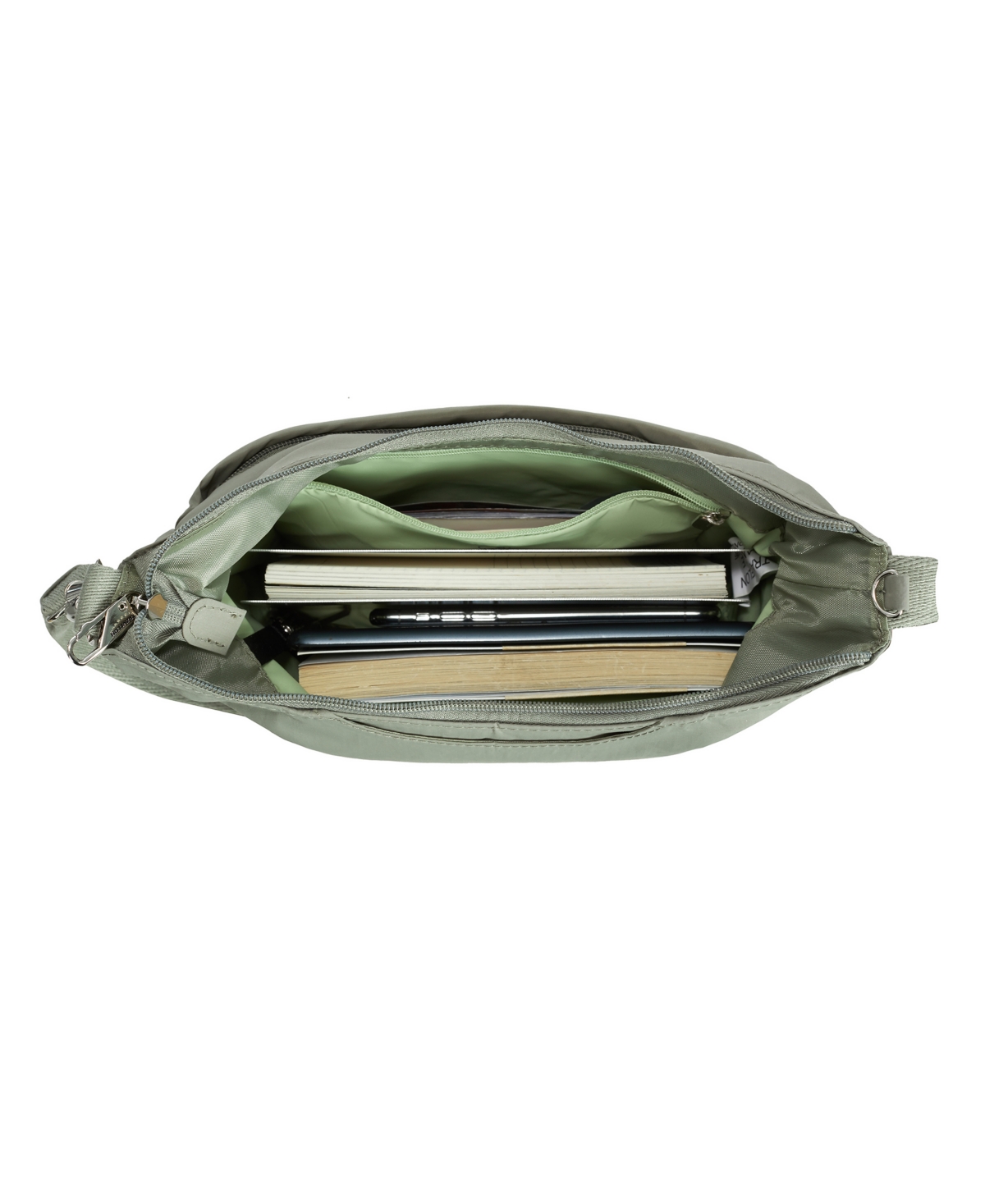 Travelon Anti-theft Roam Medium Crossbody In Green