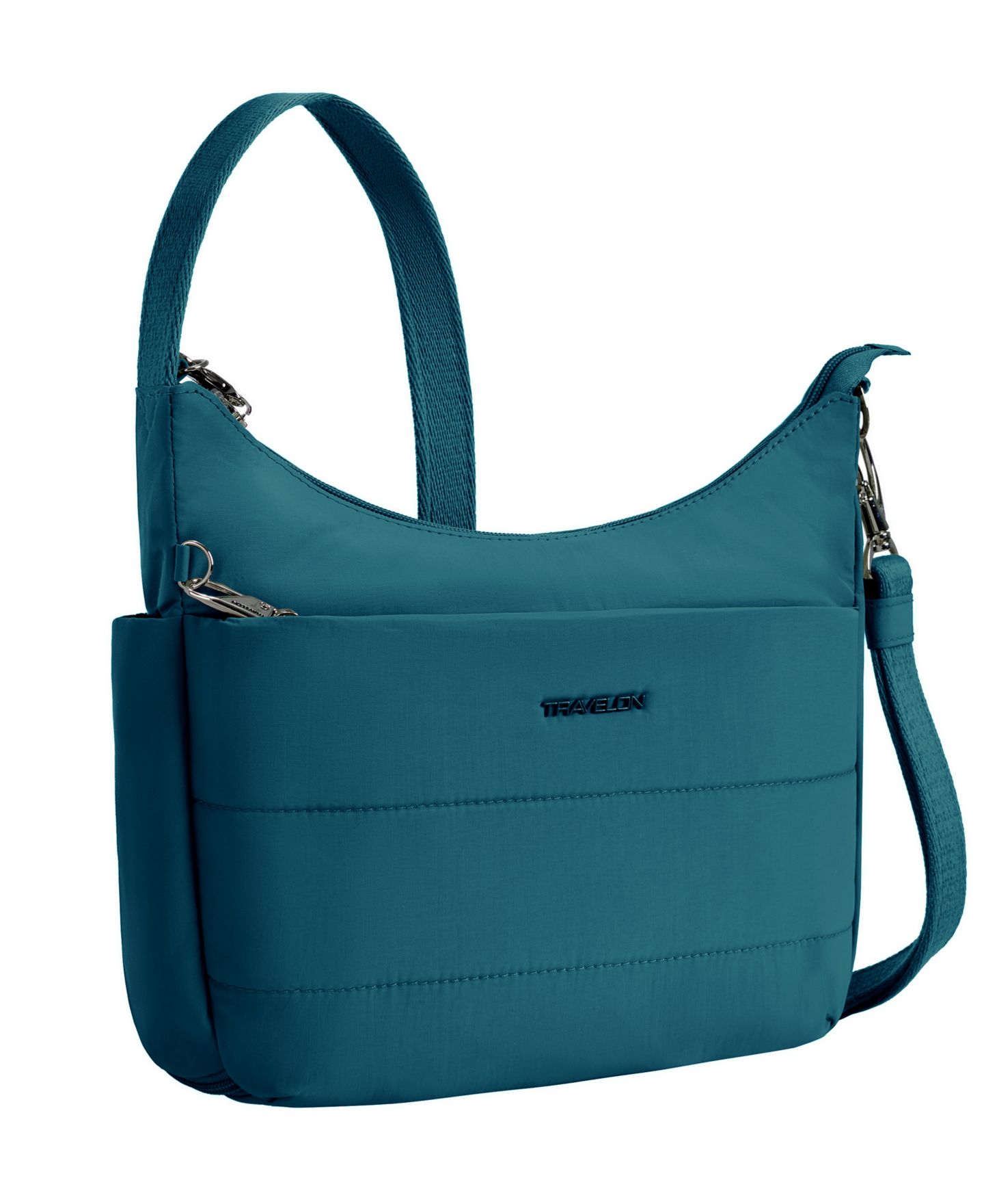 Сумка Travelon Anti-Theft Roam Medium Crossbody, цвет: Синий — фото 3