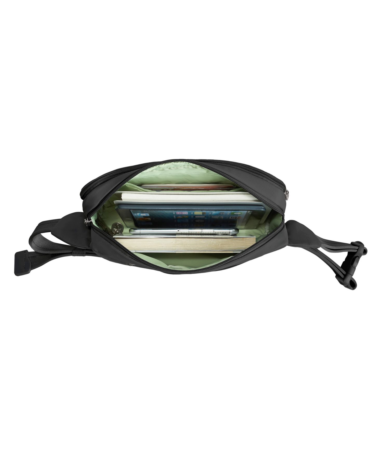 Сумка Travelon Anti-Theft Roam XL Belt, цвет: Чёрный — фото 11