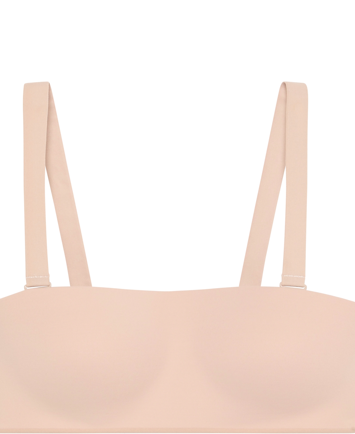 Calvin Klein Women's Adapt Bandeau Strapless Bra Qf8416 In Metallic