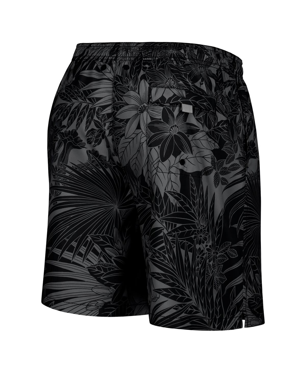 Tommy Bahama Men's Black Ucf Knights Santiago Palms Board Shorts In Black