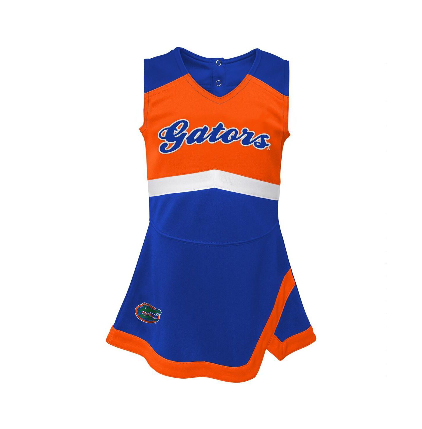 Платье Outerstuff Royal Florida Gators Cheer Captain Jumper Dress для девочек — фото 2