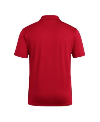 Men's Red NC State Wolfpack Ultimate 365 Ottoman Polo Shirt
