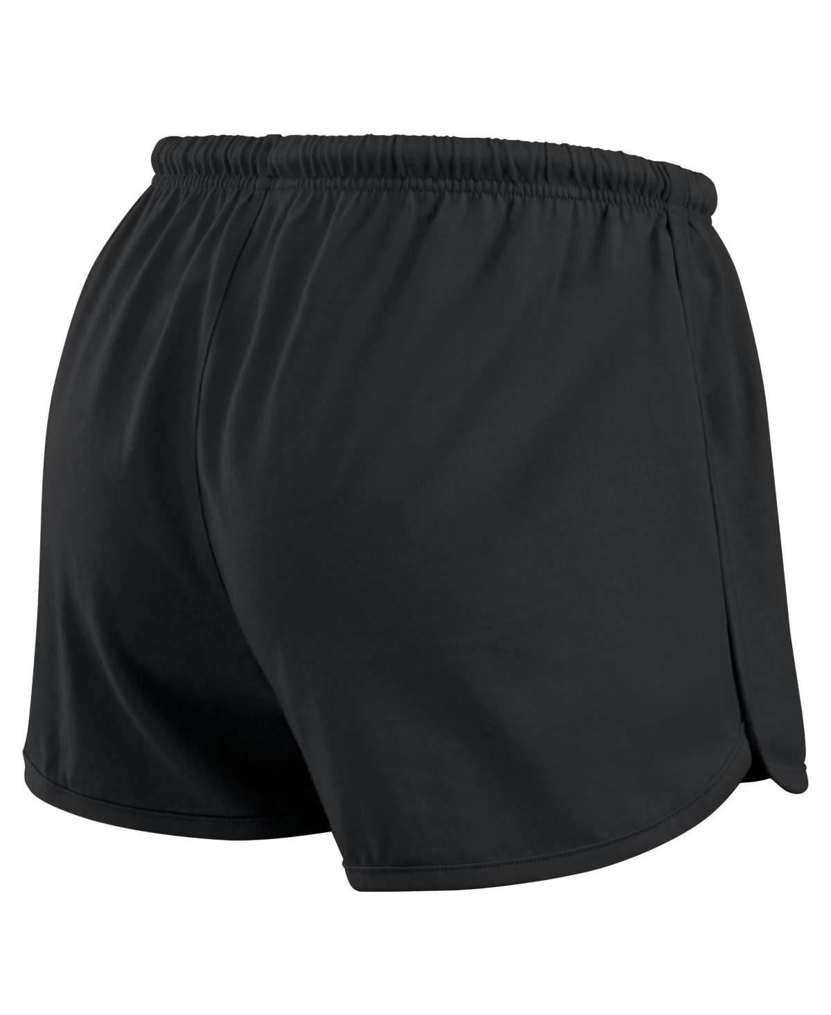 Wear By Erin Andrews Women's 2-piece Black Las Vegas Raiders Heavy Rugby Jersey Long Sleeve T-shirt And Shorts Lounge Set In Black