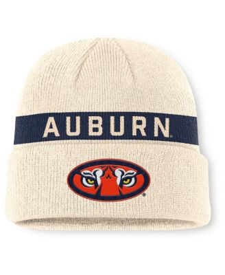 Nike - Men's Natural Auburn Tigers Peak Primetime Utility Cuffed Knit Hat