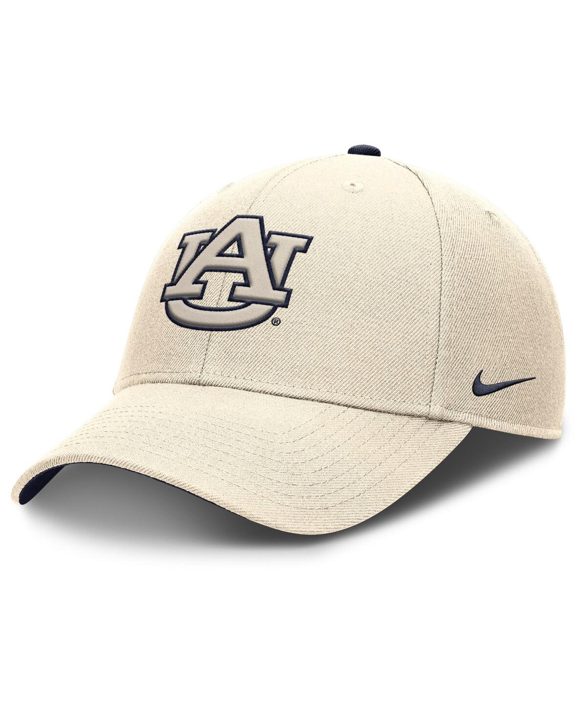 Nike Auburn Primetime Rise  Men's Dri-fit College Trucker Adjustable Hat In Neutral