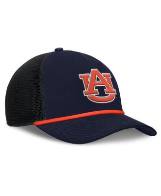 Men's Navy Auburn Tigers Rise Primetime Trucker Adjustable Hat