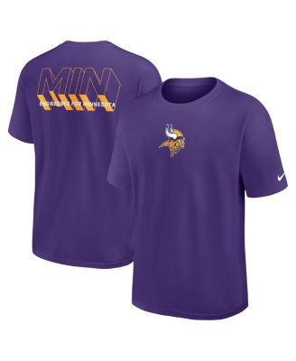 Nike - Purple Minnesota Vikings Dominate The Game Essential Max90 T-Shirt